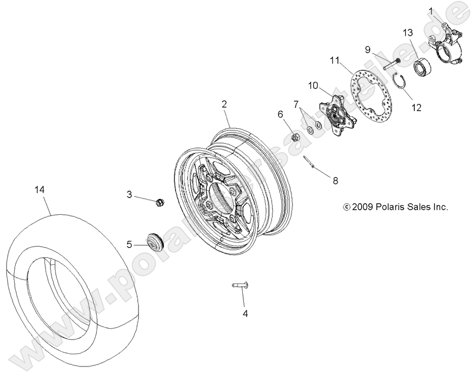 WHEELS, FRONT and HUB WHEELS, FRONT and HUB