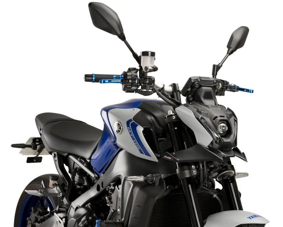 PUIG-Naked-Front-Downforce-Spoiler-mattschwarz-Yamaha-MT-09-2021-23-21133J PUIG Naked Front Downforce Spoiler - mattschwarz - Yamaha MT-09 2021-23 - 21133J