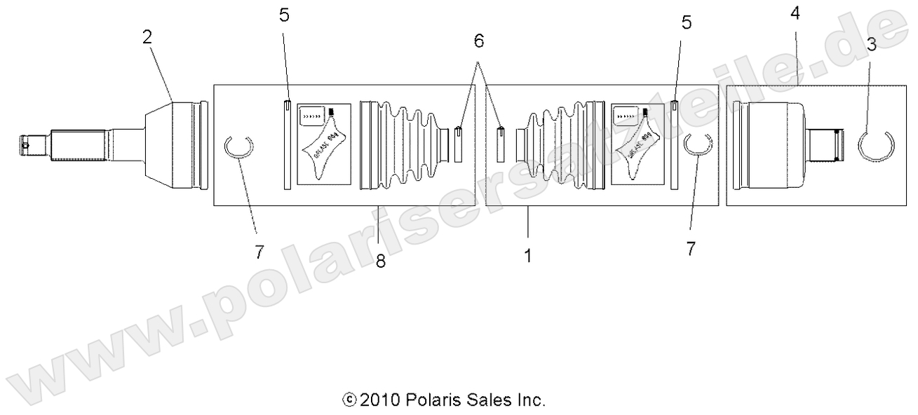 DRIVE TRAIN, REAR DRIVE SHAFT DRIVE TRAIN, REAR DRIVE SHAFT