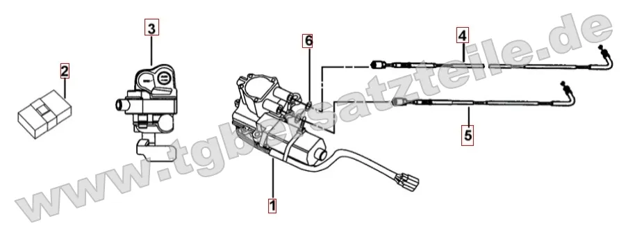 Stellmotor Differenzialsperre Stellmotor Differenzialsperre