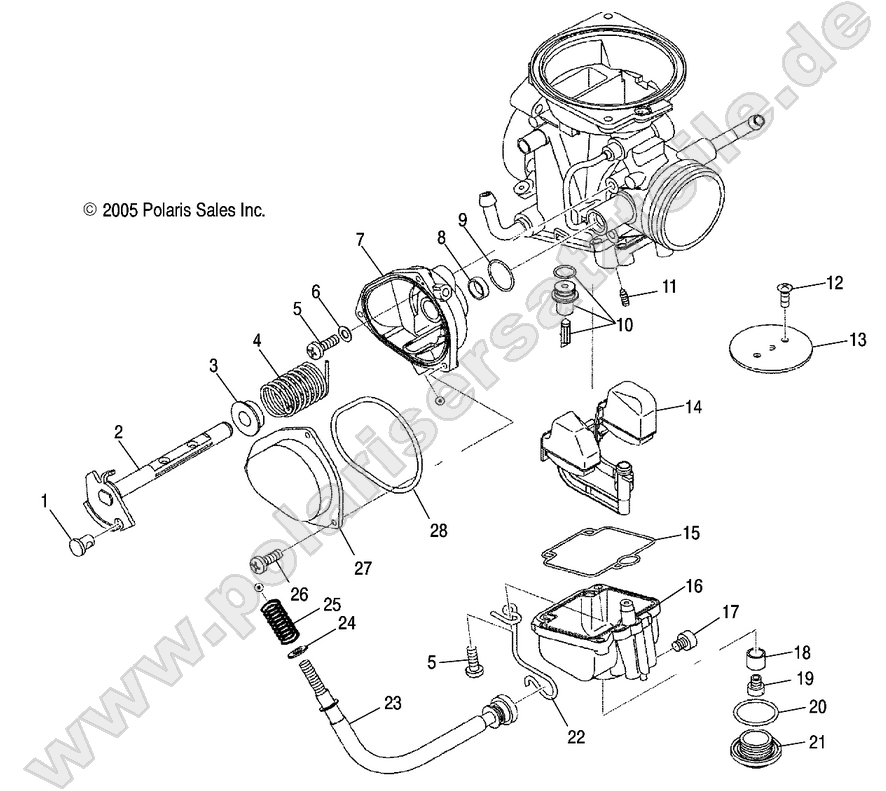 CARBURETOR, LOWER CARBURETOR, LOWER