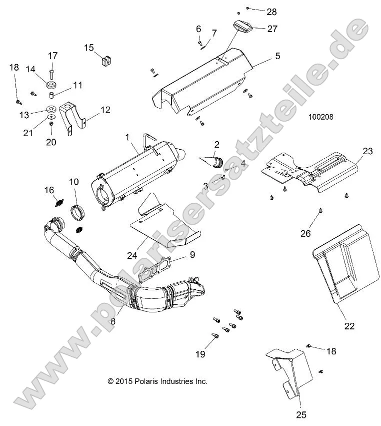 Engine, Exhaust System