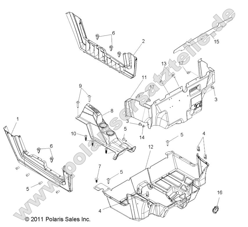 BODY, FLOOR and ROCKER PANELS
