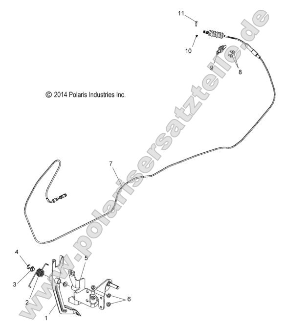 Engine, Throttle Pedal/Cable
