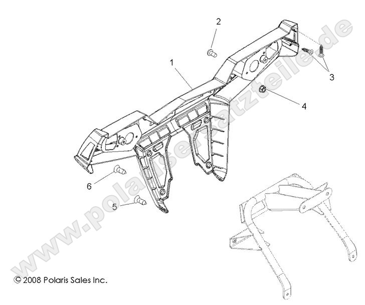 body rear bumper