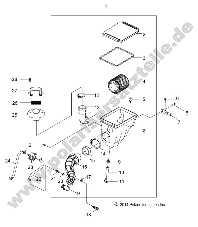 ENGINE, AIR INTAKE SYSTEM ENGINE, AIR INTAKE SYSTEM