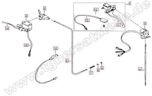 Schalter-Hebel Schalter-Hebel