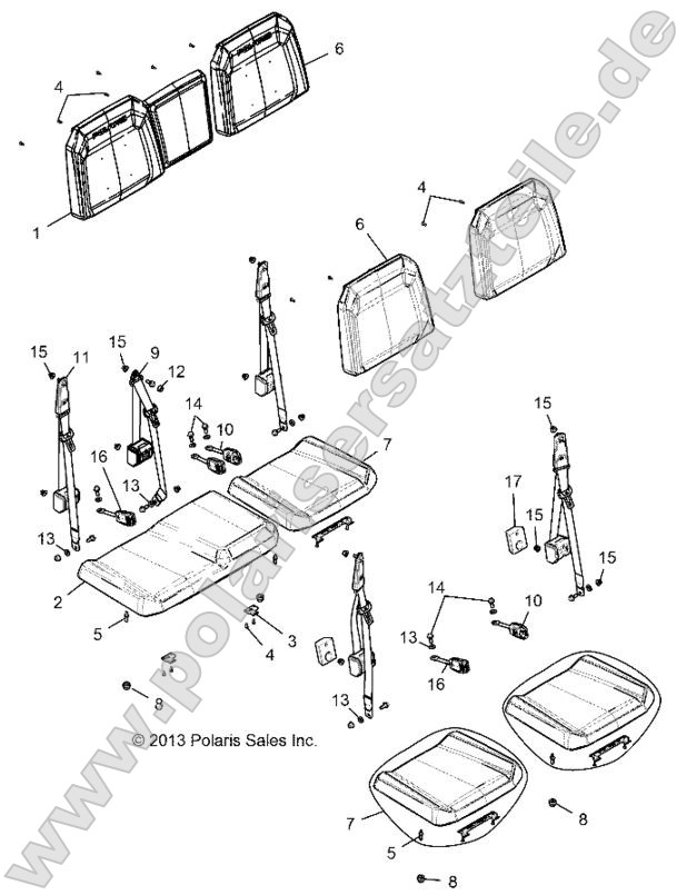 Body, Seat, 60/40