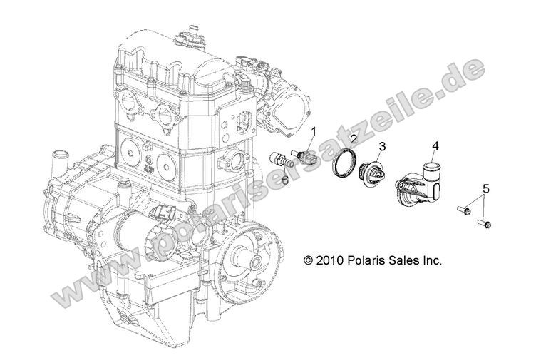 ENGINE, THERMOSTAT