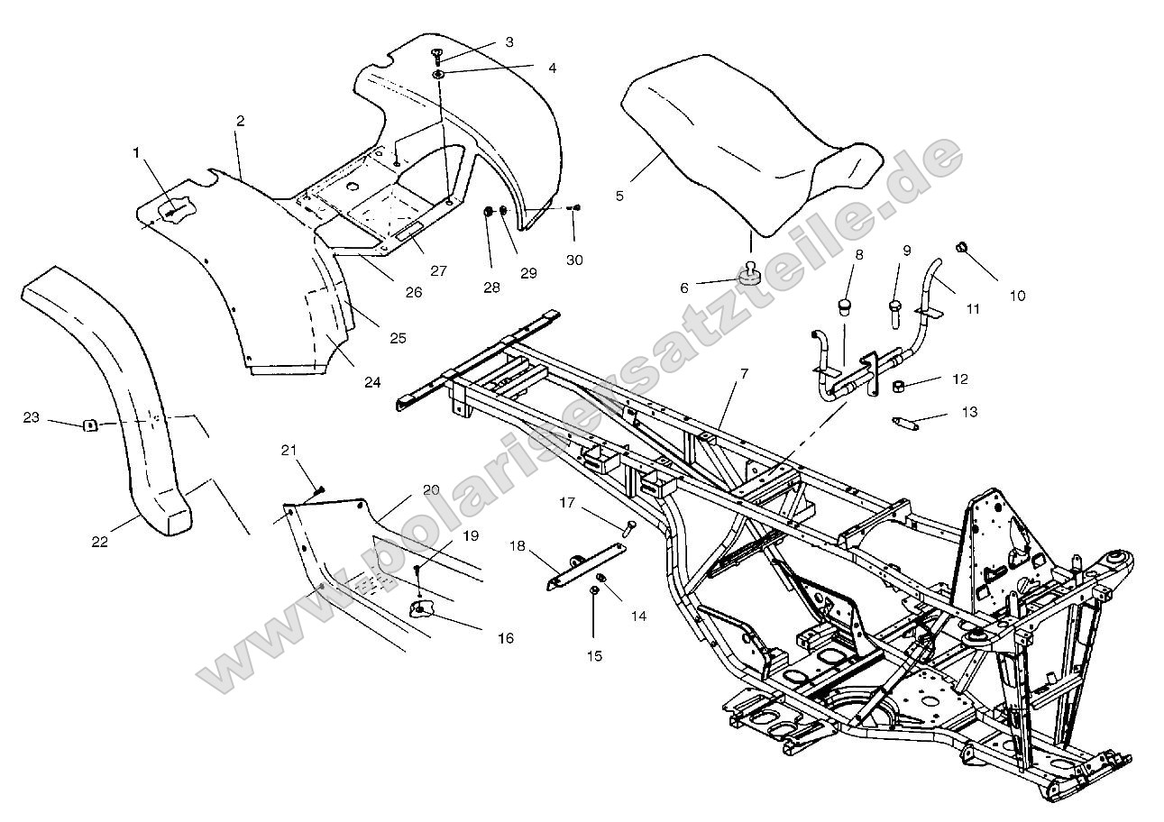 Rear Cab and Seat