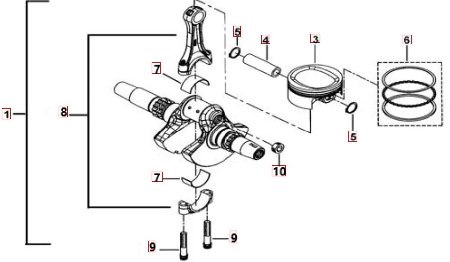 Kurbelwelle Kurbelwelle