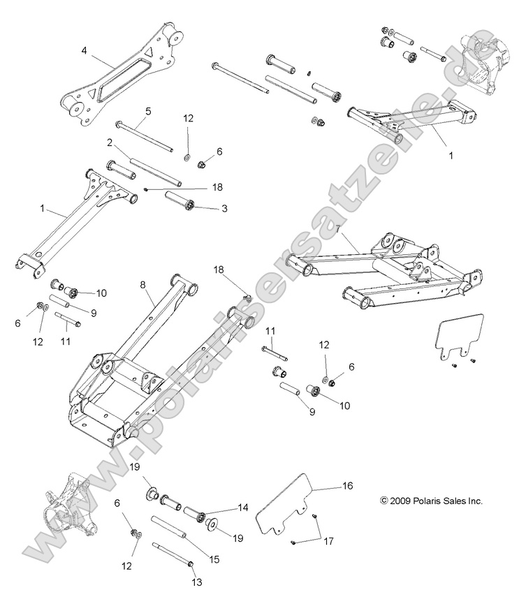 SUSPENSION, REAR CONTROL ARMS SUSPENSION, REAR CONTROL ARMS