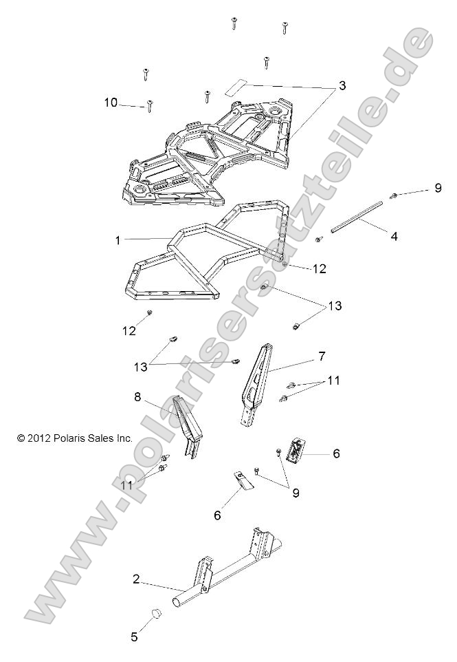 Body, Rear Rack