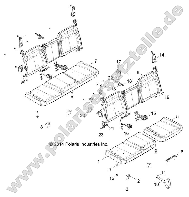 Body, Seat and Base Body, Seat and Base