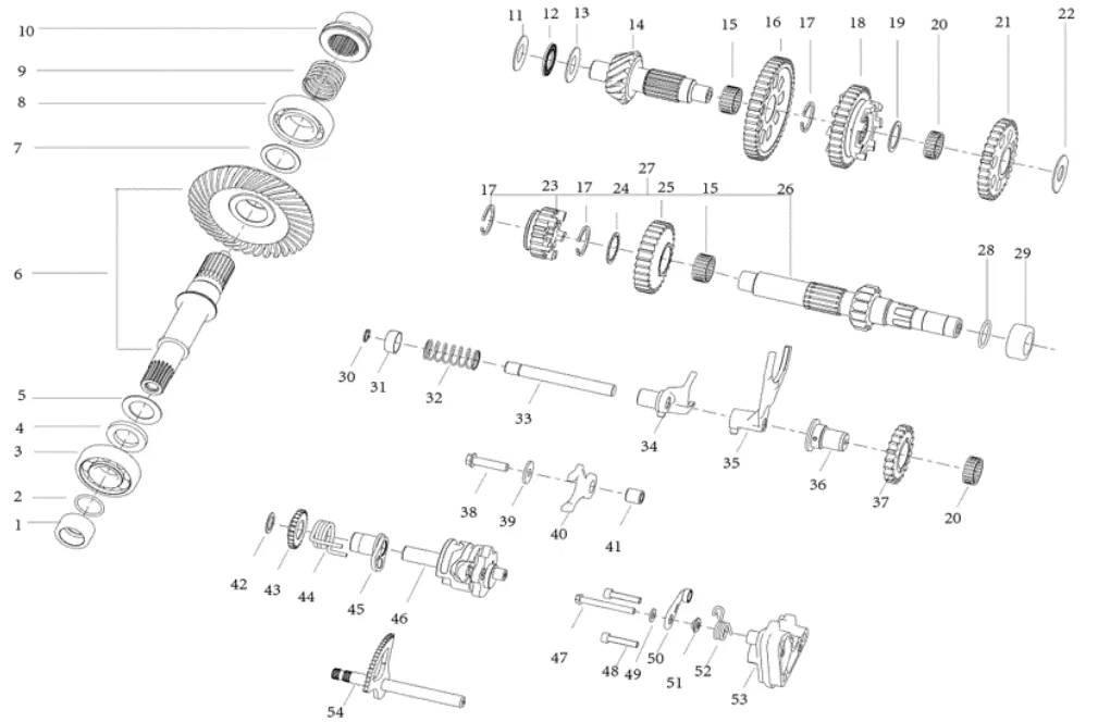 Getriebewellen Getriebewellen