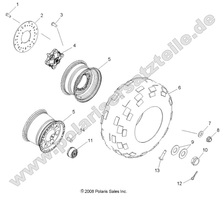 Wheels, Rear