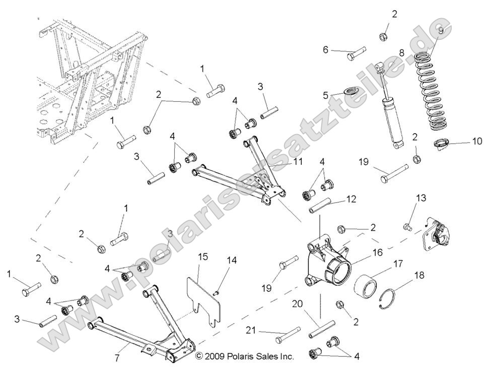 Suspension, Rear