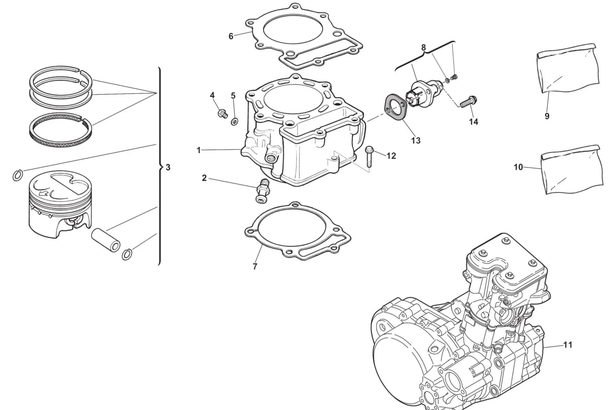 Zylinder - Kolben Zylinder - Kolben