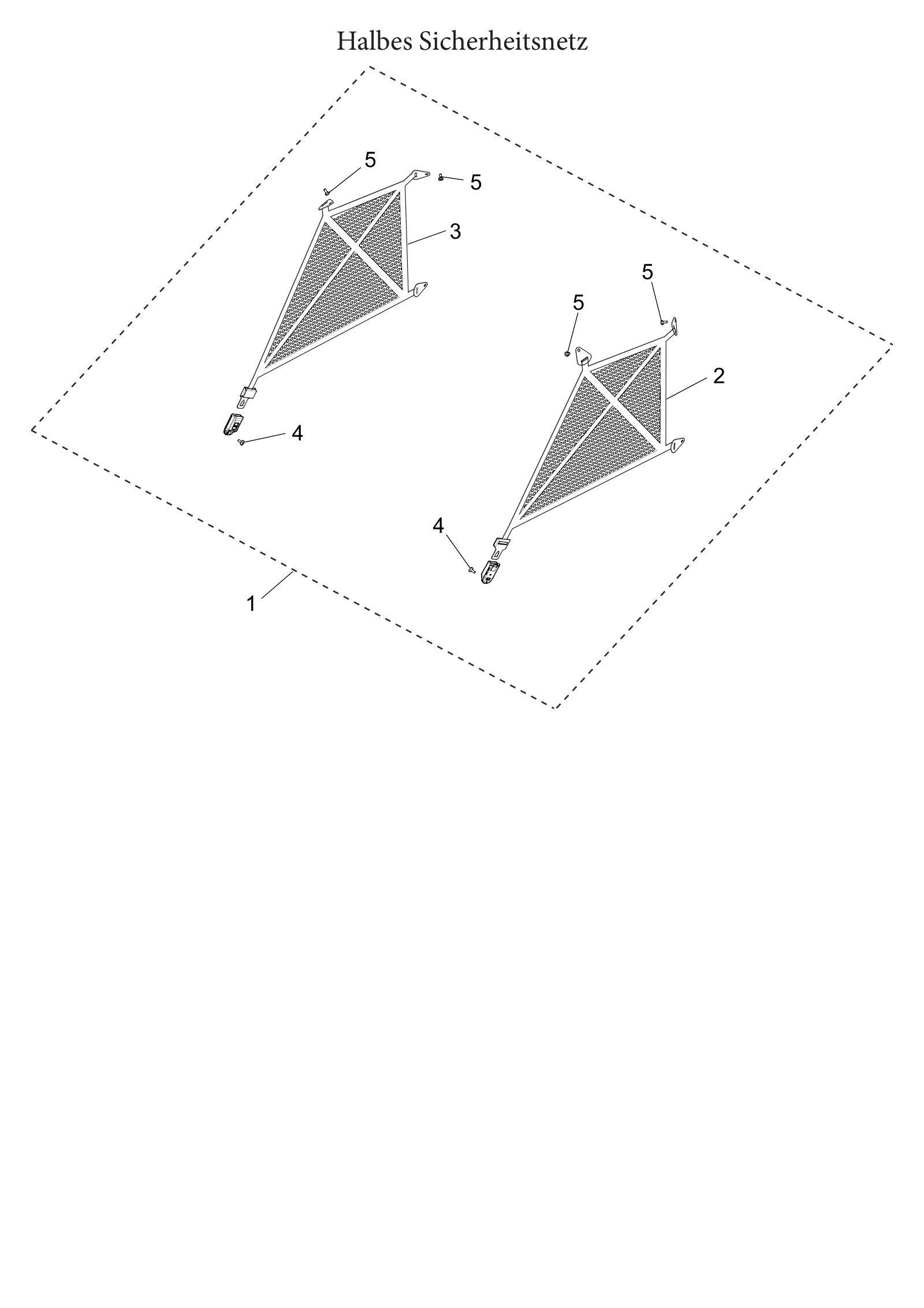 Halbes Sicherheitsnetz Halbes Sicherheitsnetz