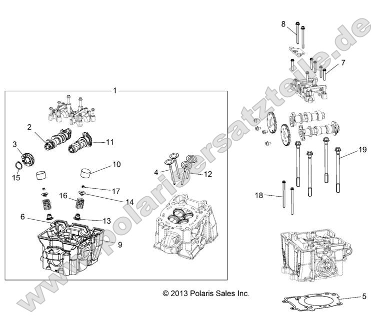 ENGINE, CYLINDER HEAD, CAMS and VALVES ENGINE, CYLINDER HEAD, CAMS and VALVES