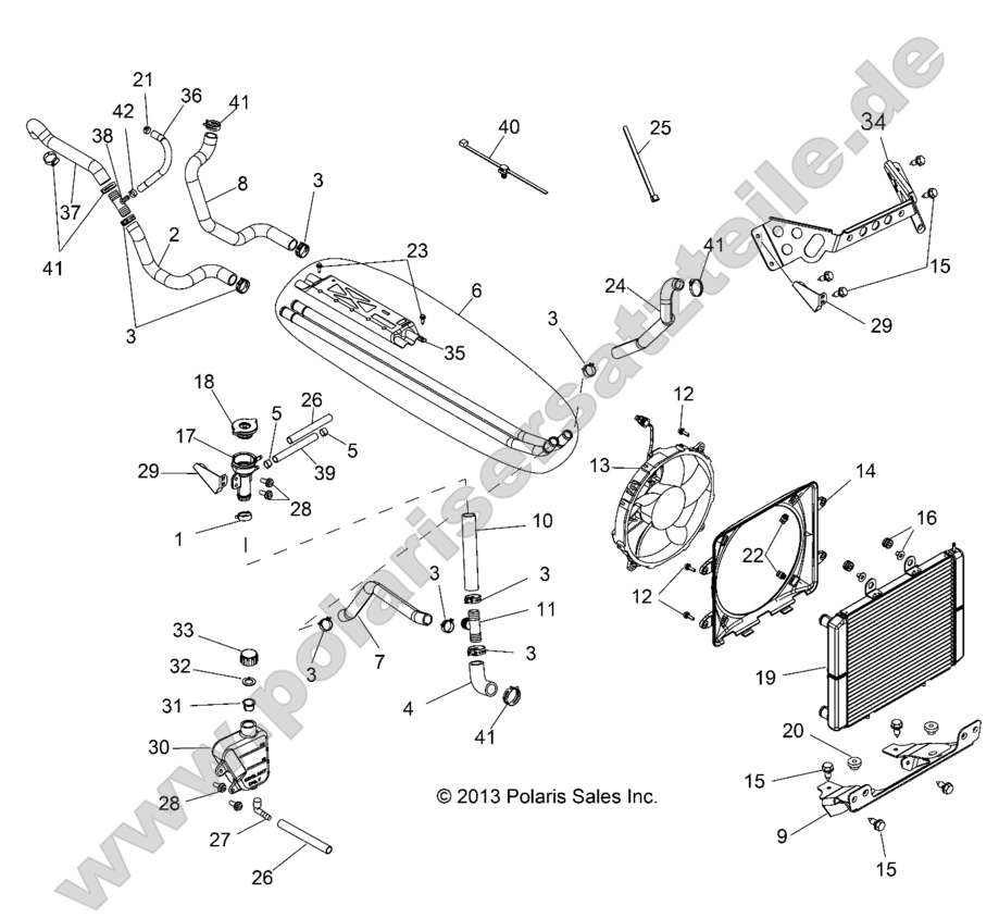 ENGINE, COOLING SYSTEM ENGINE, COOLING SYSTEM