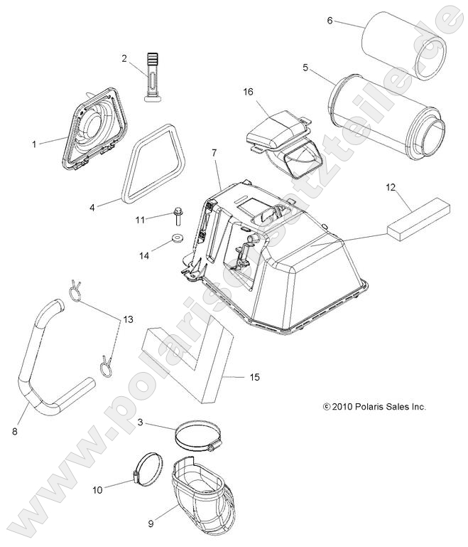 ENGINE, AIR INTAKE ENGINE, AIR INTAKE