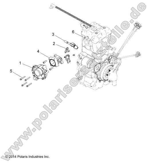 Engine, Throttle Body and Fuel Rail Engine, Throttle Body and Fuel Rail