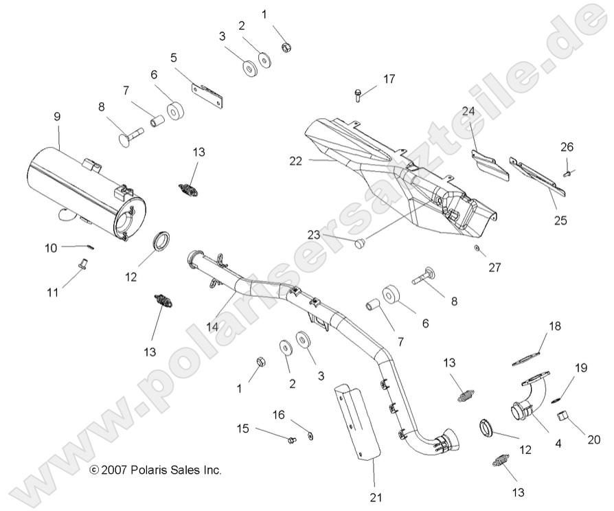 ENGINE, EXHAUST ENGINE, EXHAUST
