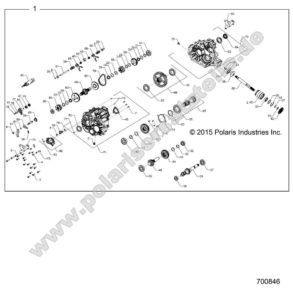 Drive Train, Main Gearcase Internals