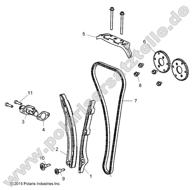 Engine, Cam Chain and Tensioner Engine, Cam Chain and Tensioner