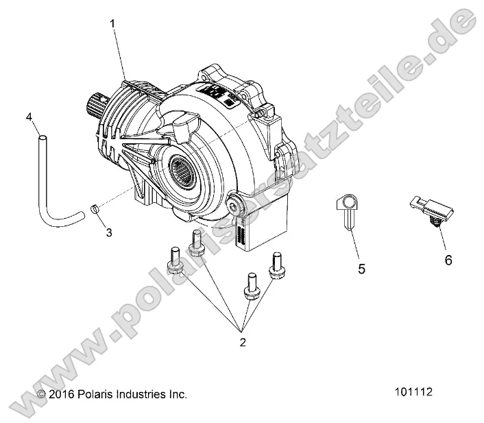 Drive Train, Front Gearcase Drive Train, Front Gearcase