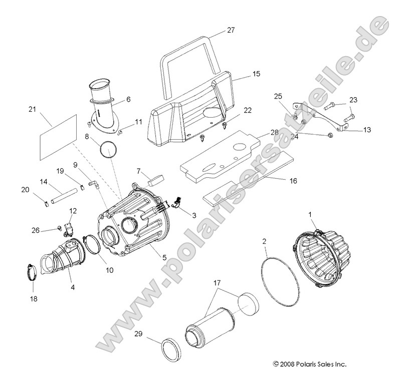 ENGINE, AIR INTAKE SYSTEM ENGINE, AIR INTAKE SYSTEM
