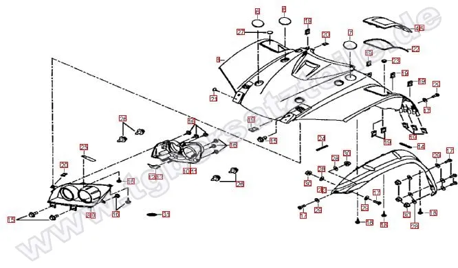 Frontverkleidung Frontverkleidung