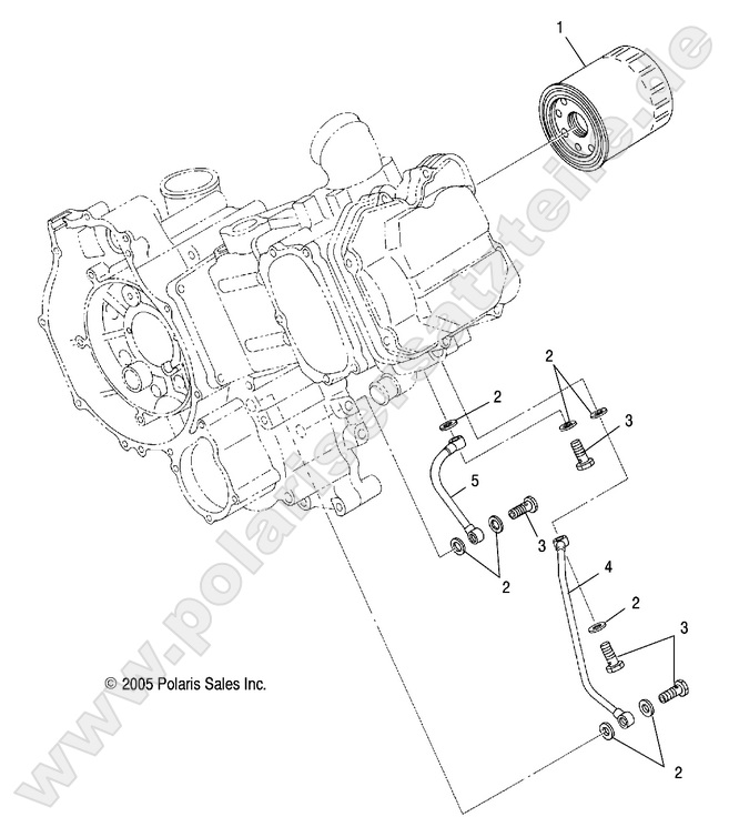 ENGINE, OIL FILTER