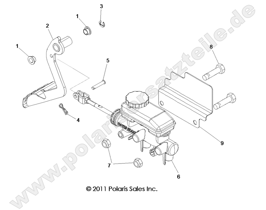 BRAKES, PEDAL and MASTER CYLINDER BRAKES, PEDAL and MASTER CYLINDER