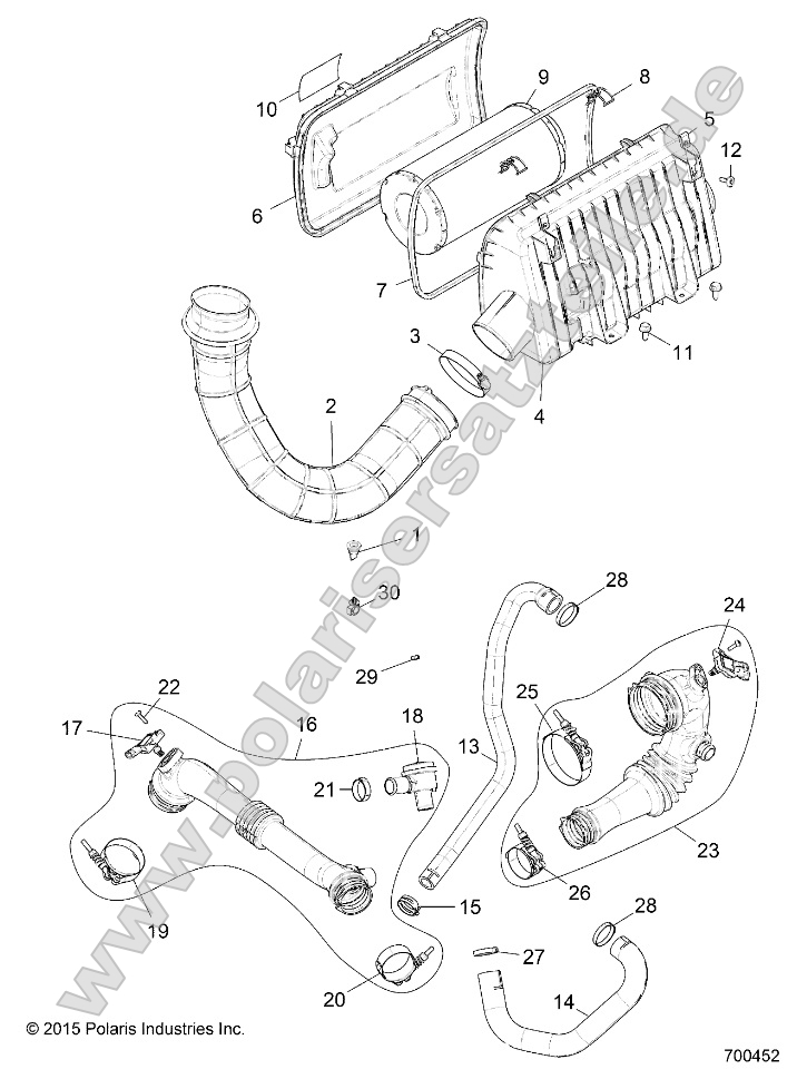 Engine, Air Intake System Engine, Air Intake System