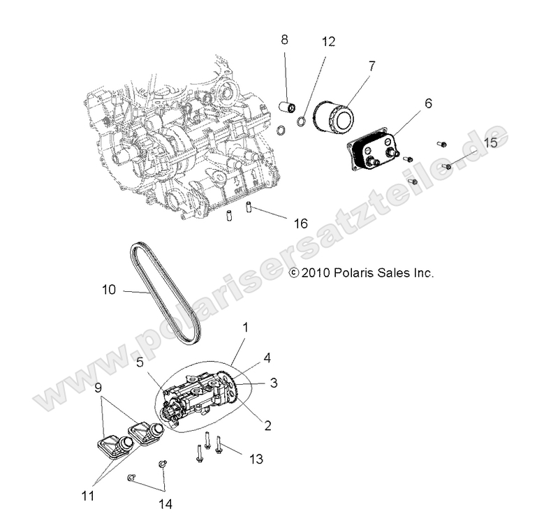 ENGINE, OIL PUMP and OIL COOLER ENGINE, OIL PUMP and OIL COOLER