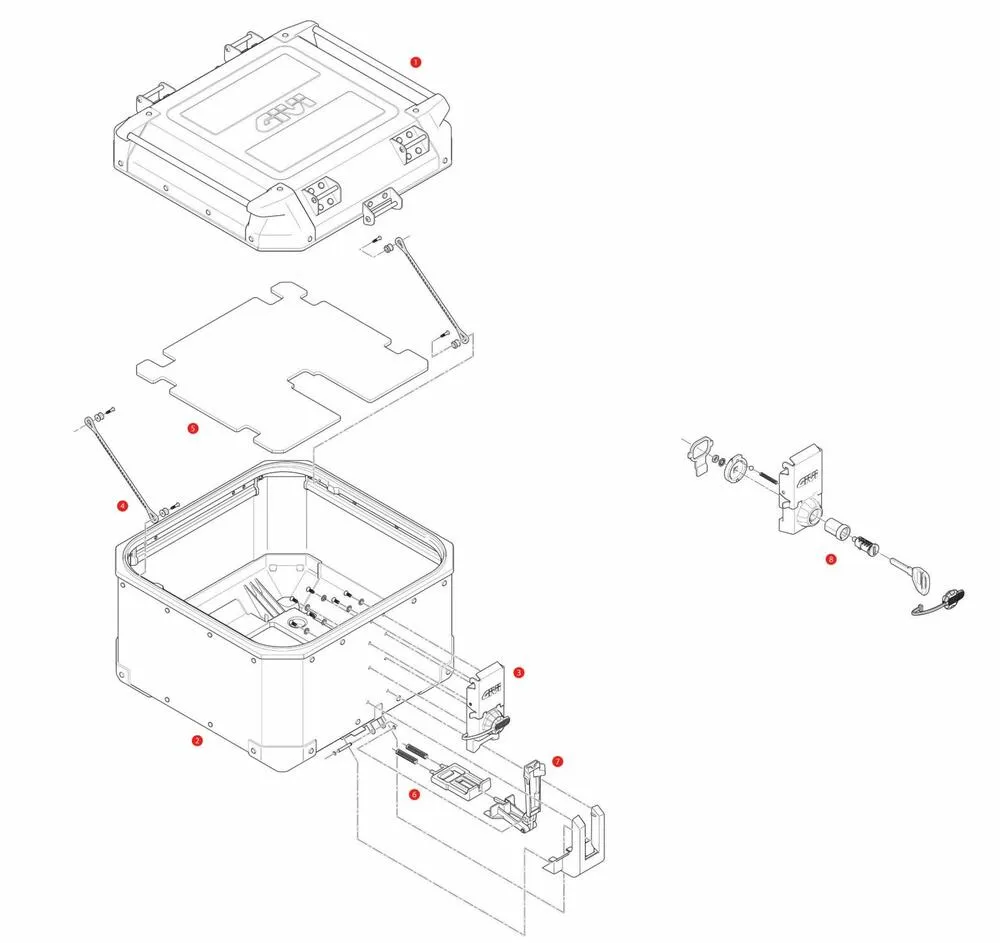 GIVI-OBK-Trekker-Outback GIVI OBK42A Trekker Outback