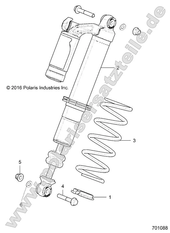 Suspension, Front Shock Mounting (701088)