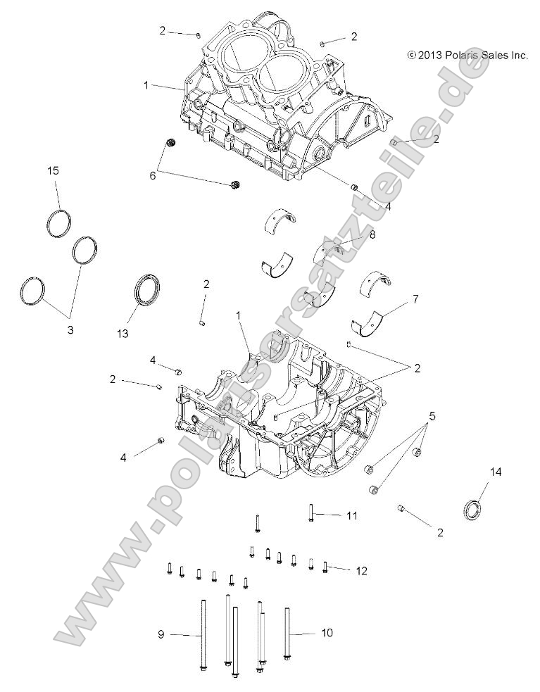 Engine, Crankcase