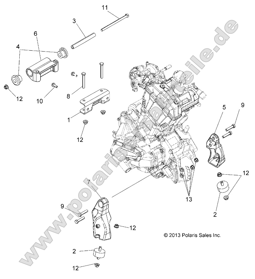 Engine, Mounting Engine, Mounting