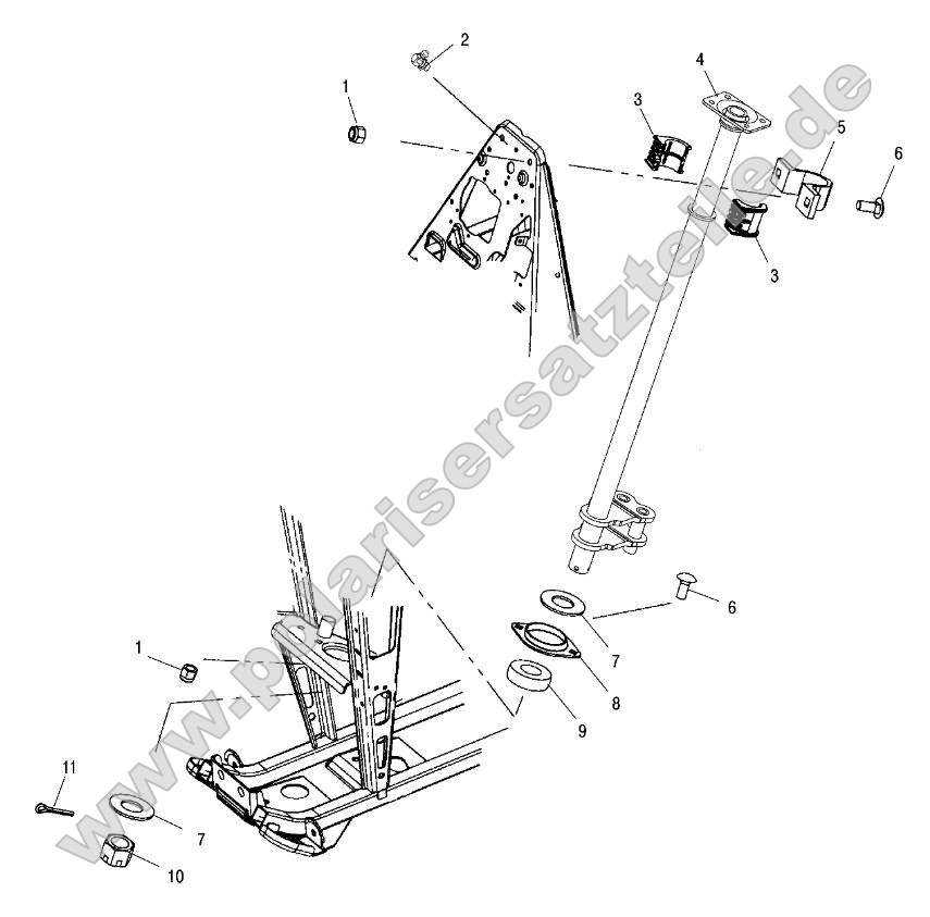 Steering Post (4963716371B007) Steering Post (4963716371B007)