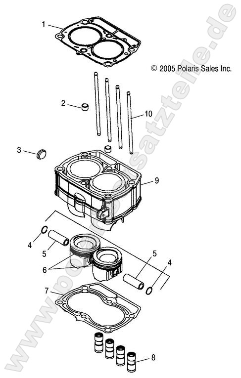 ENGINE, PISTON and CYLINDER