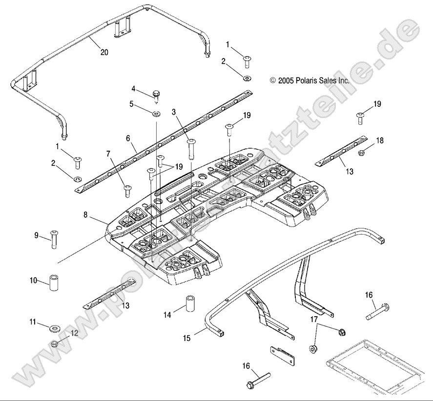 RACK MOUNTING, REAR