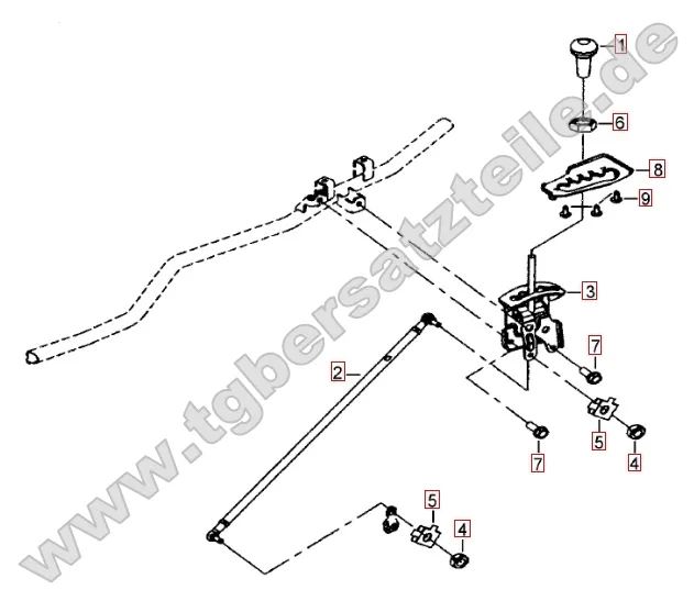 Gangschalthebel Gangschalthebel
