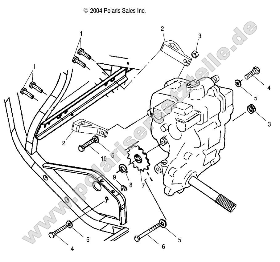 Gearcase Mounting