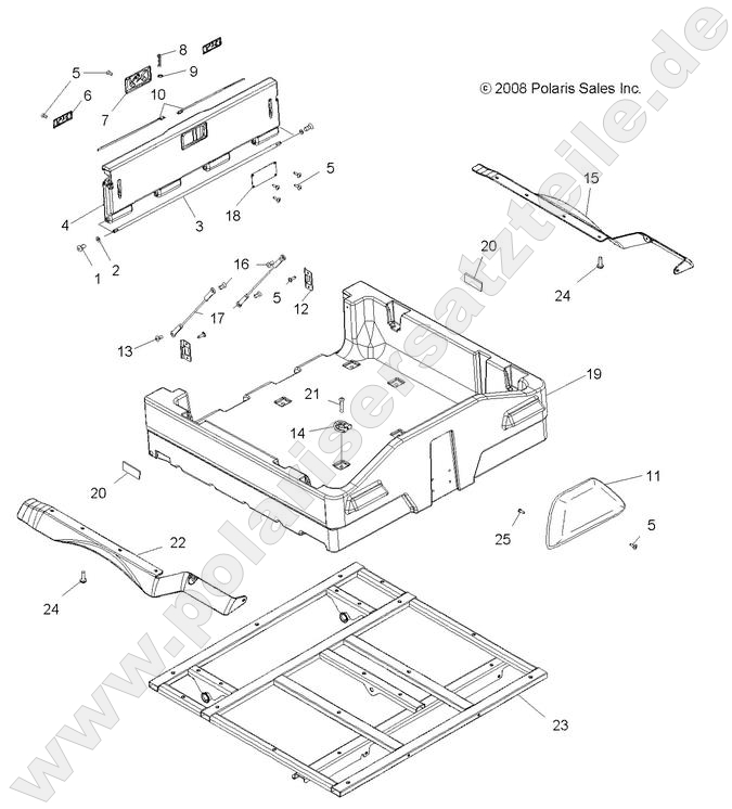 BODY, DUMP BOX