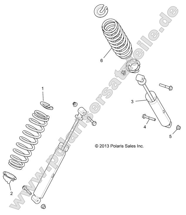 Suspension, Rear Shock