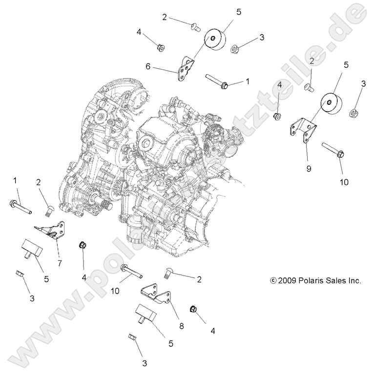 ENGINE, MOUNTING ENGINE, MOUNTING