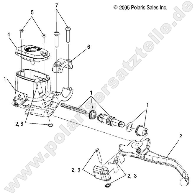BRAKES, FRONT BRAKE LEVER and MASTER CYLINDER BRAKES, FRONT BRAKE LEVER and MASTER CYLINDER